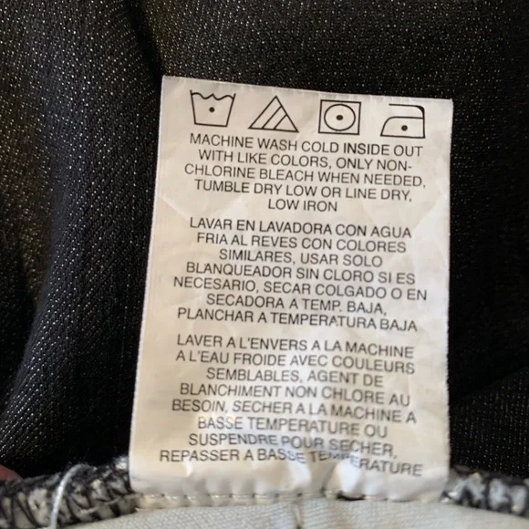 Lee Natural Fit Black Jeans Size 18 - Picture 7 of 7